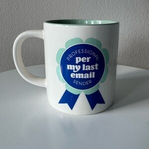 Parker Lane Professional Per My Last Email Sender Mug